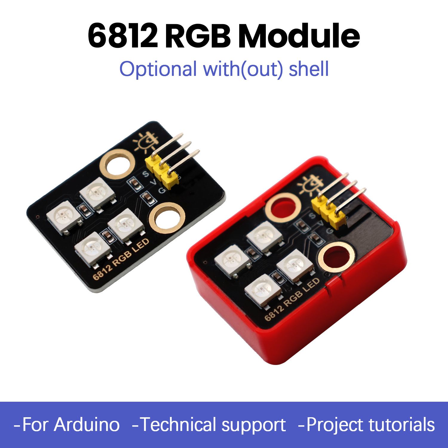 Diy Lego Electronics - Keyestudio 6812 RGB Module For Arduino