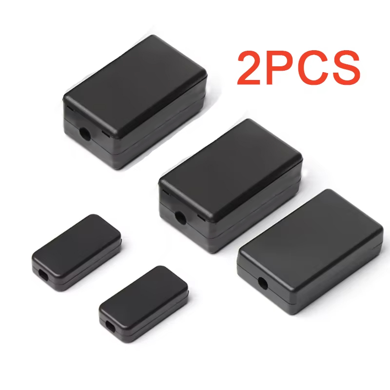 Diy Box Electronics Mall - 2PCS Plastic Waterproof Black Box DIY
