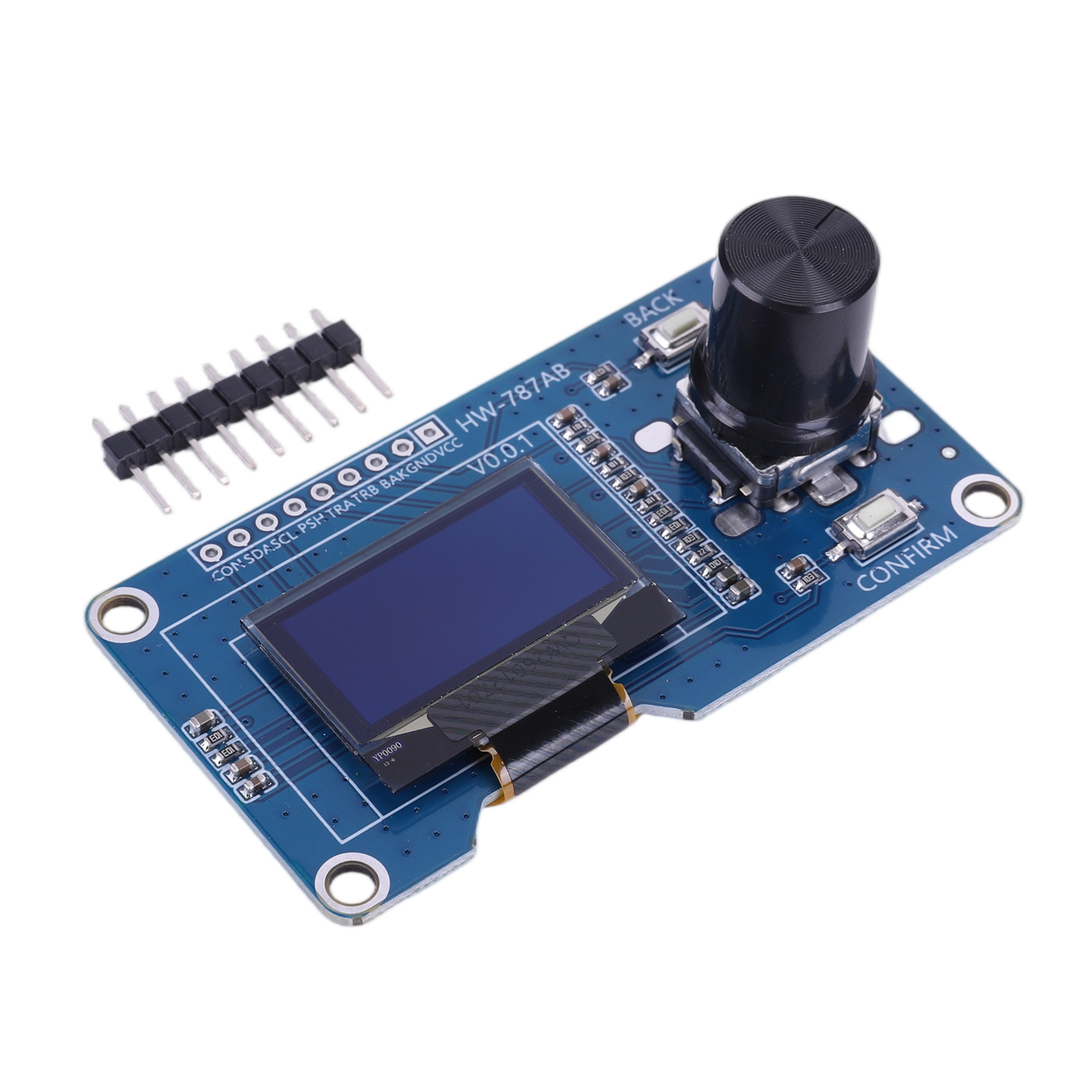 Oled Display Module - I2C OLED Screen with Rotary Knob