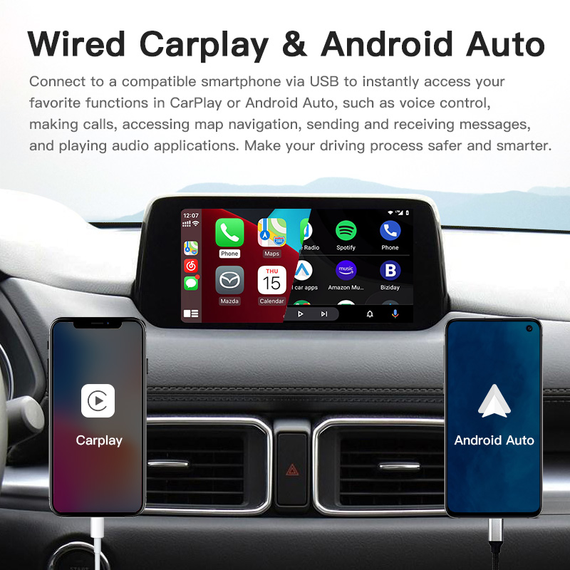 New grade CarPlay Android Auto - Diy Electronics Radio recension och pris