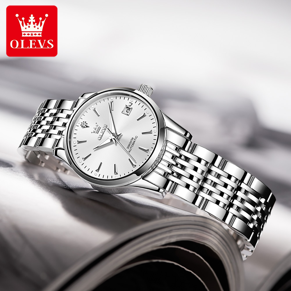 OLEVS 6635 Women's Mechanical  - Push Button Tactile recension och pris