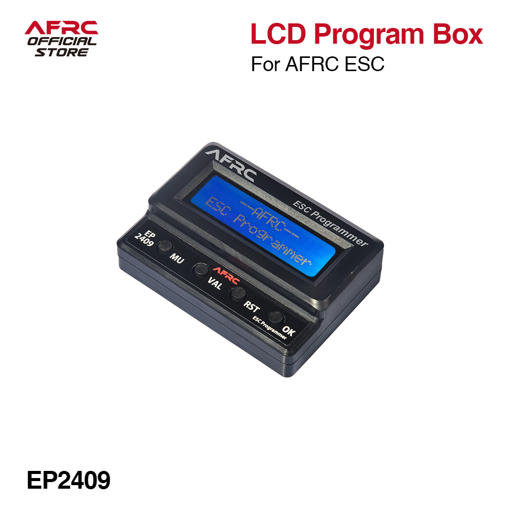 AFRC EP2409 LCD ESC programmer - Diy Electronics Toys recension och pris