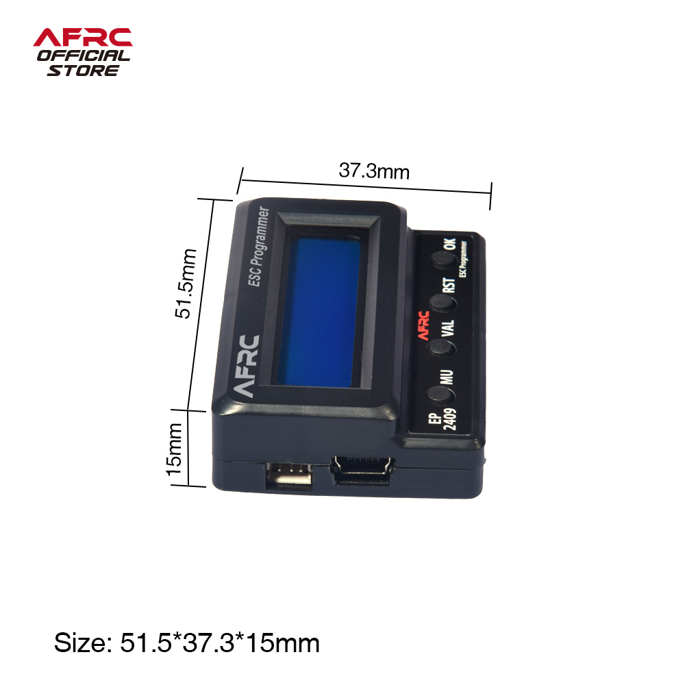 AFRC EP2409 LCD ESC programmer - Diy Electronics Toys recension och pris