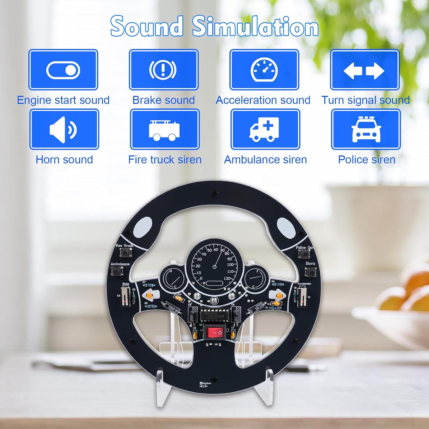 Car Steering Wheel DIY Solderi - Diy Electronics Projects For Adults recension och pris