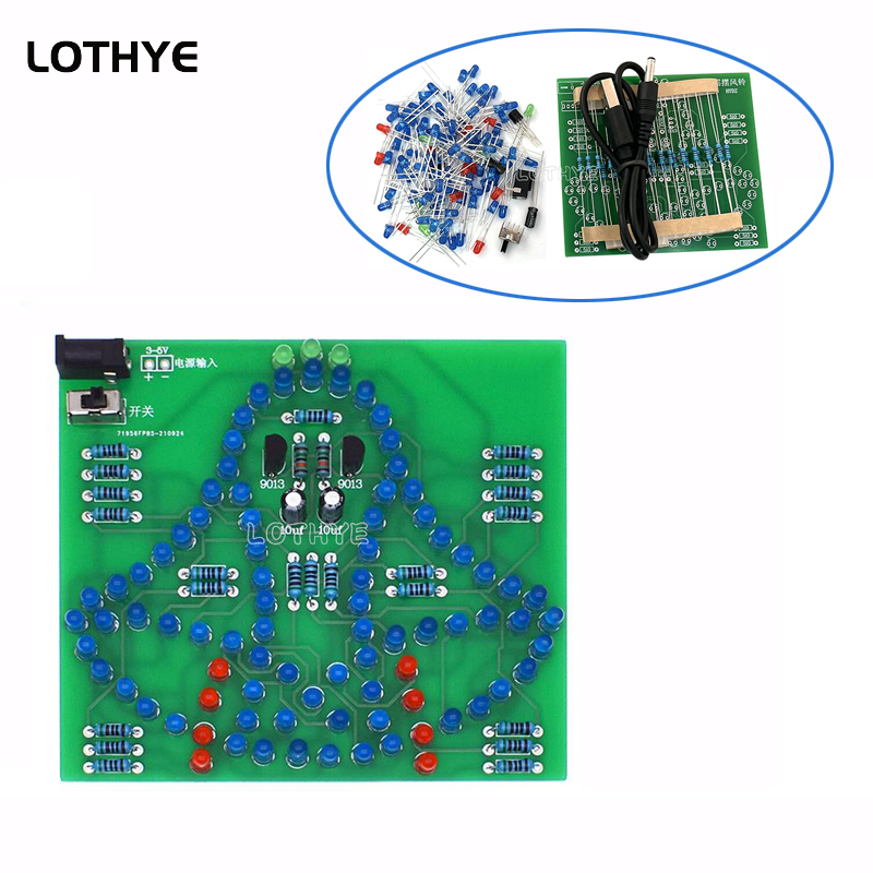 DC 3-5V LED Light Swing Wind C - Diy Analog Electronics recension och pris