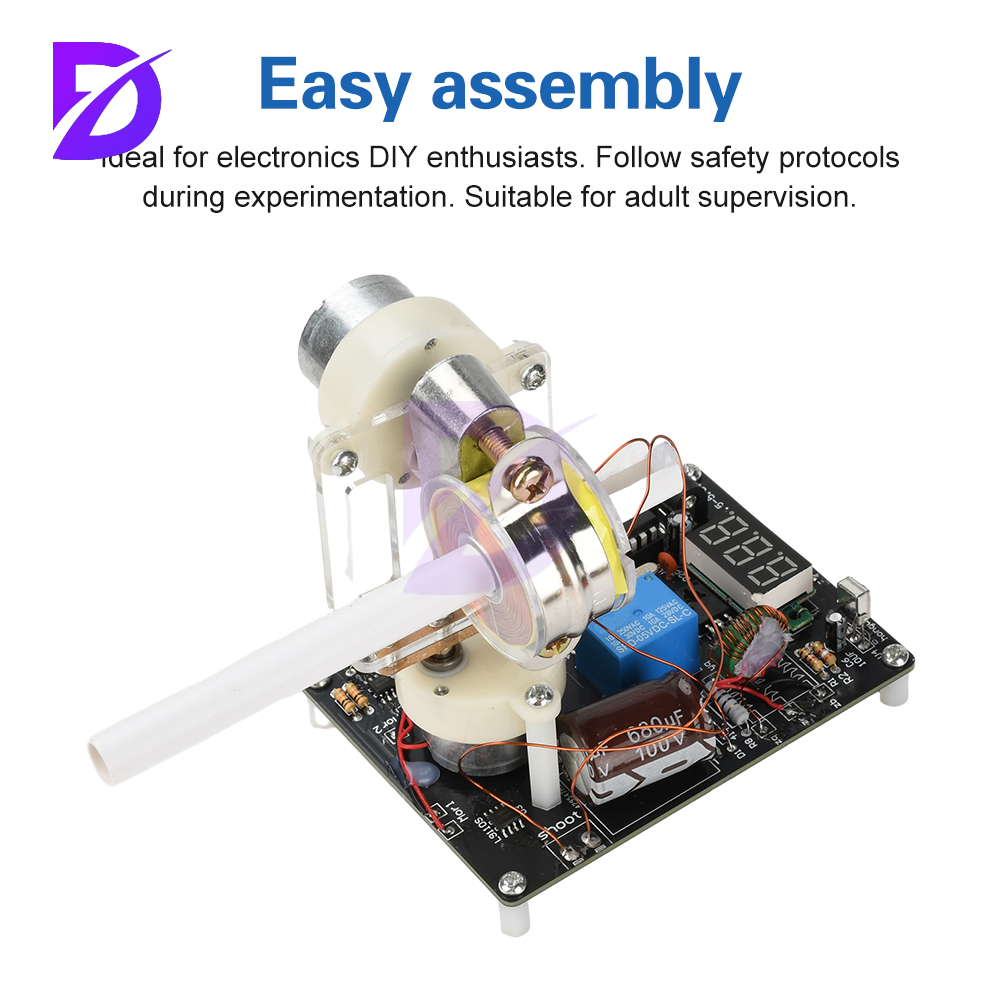 DIY Electromagnetic Cannon Kit - Diy Electronics Projects For Adults recension och pris