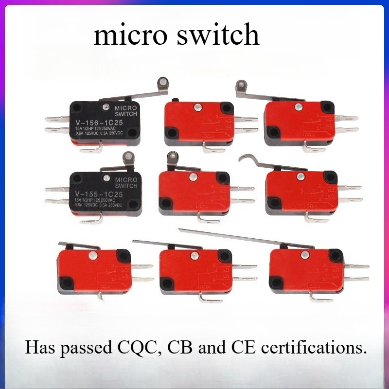 5pcs Travel Limit Switch Micro - Push Button Tactile recension och pris