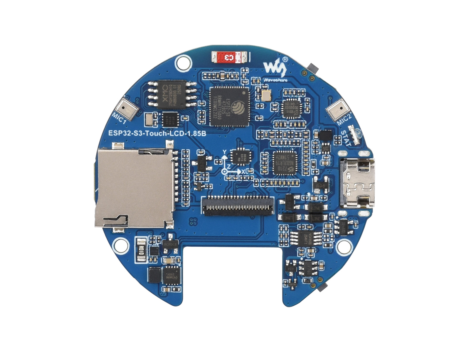 ESP32-S3 1.85inch LCD Capaciti - Diy In Electronics recension och pris