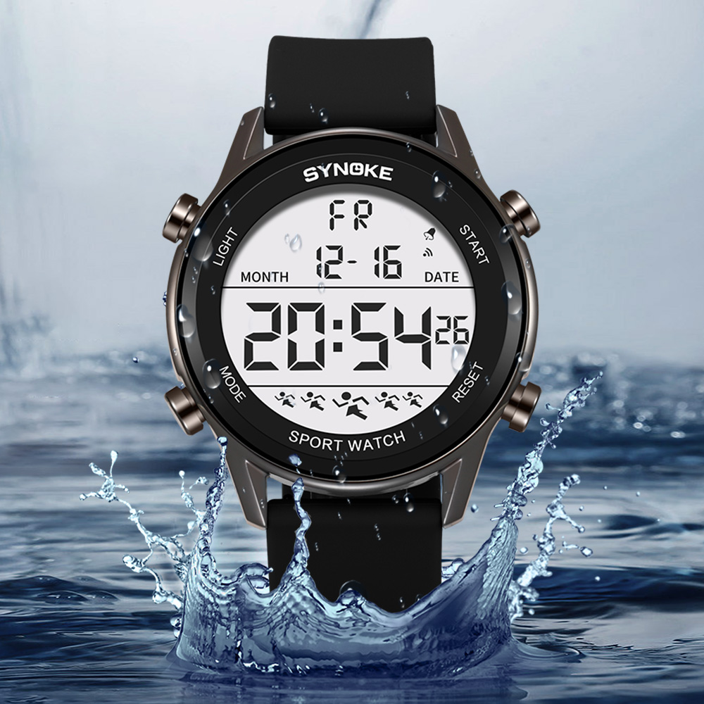 SYNOKE Men Outdoor Sports Mult - Diy Electronics Watch recension och pris