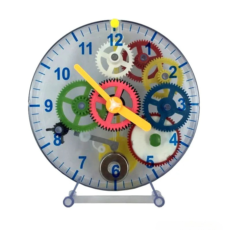 DIY Assembled Clockwork Clock  - Diy Electronics Toys recension och pris