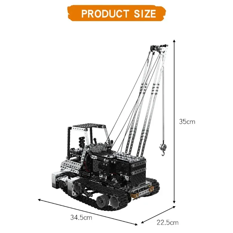 DIY Metal RC Crane Electric Ho - Diy Electric Car recension och pris