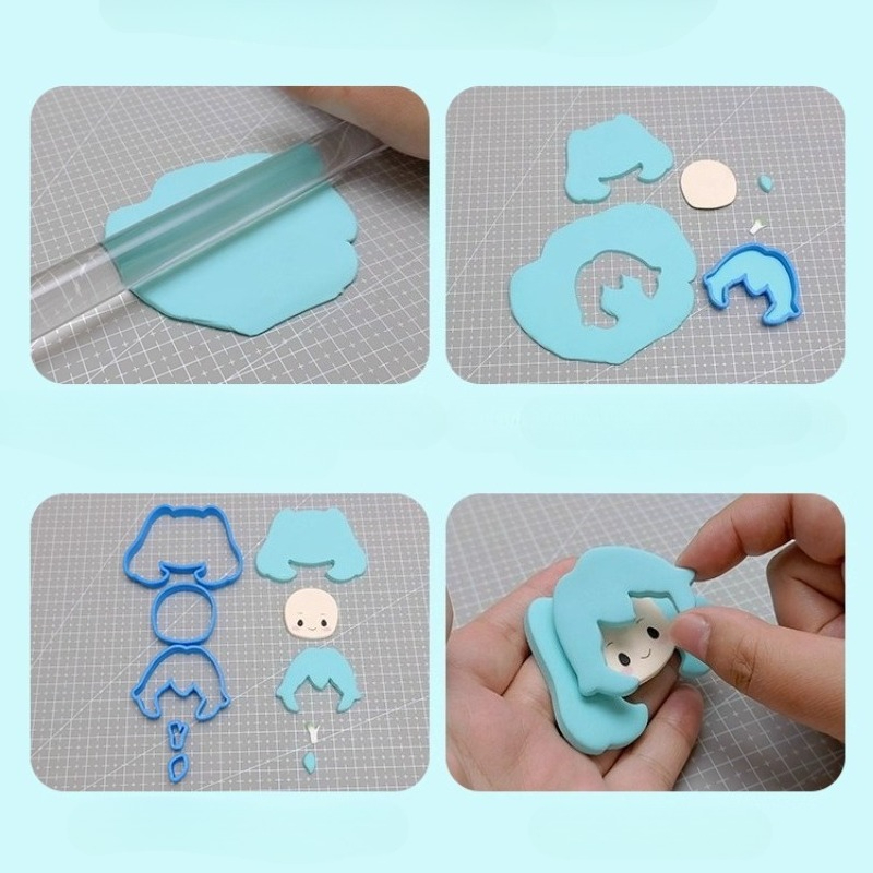 Biscuit Clay Doll Cutting Mold - Diy Q recension och pris