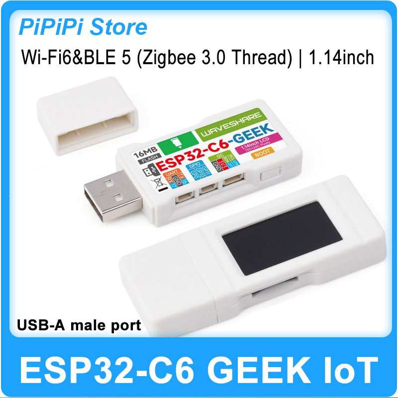 ESP32-C6 GEEK Development Boar - Diy In Electronics recension och pris