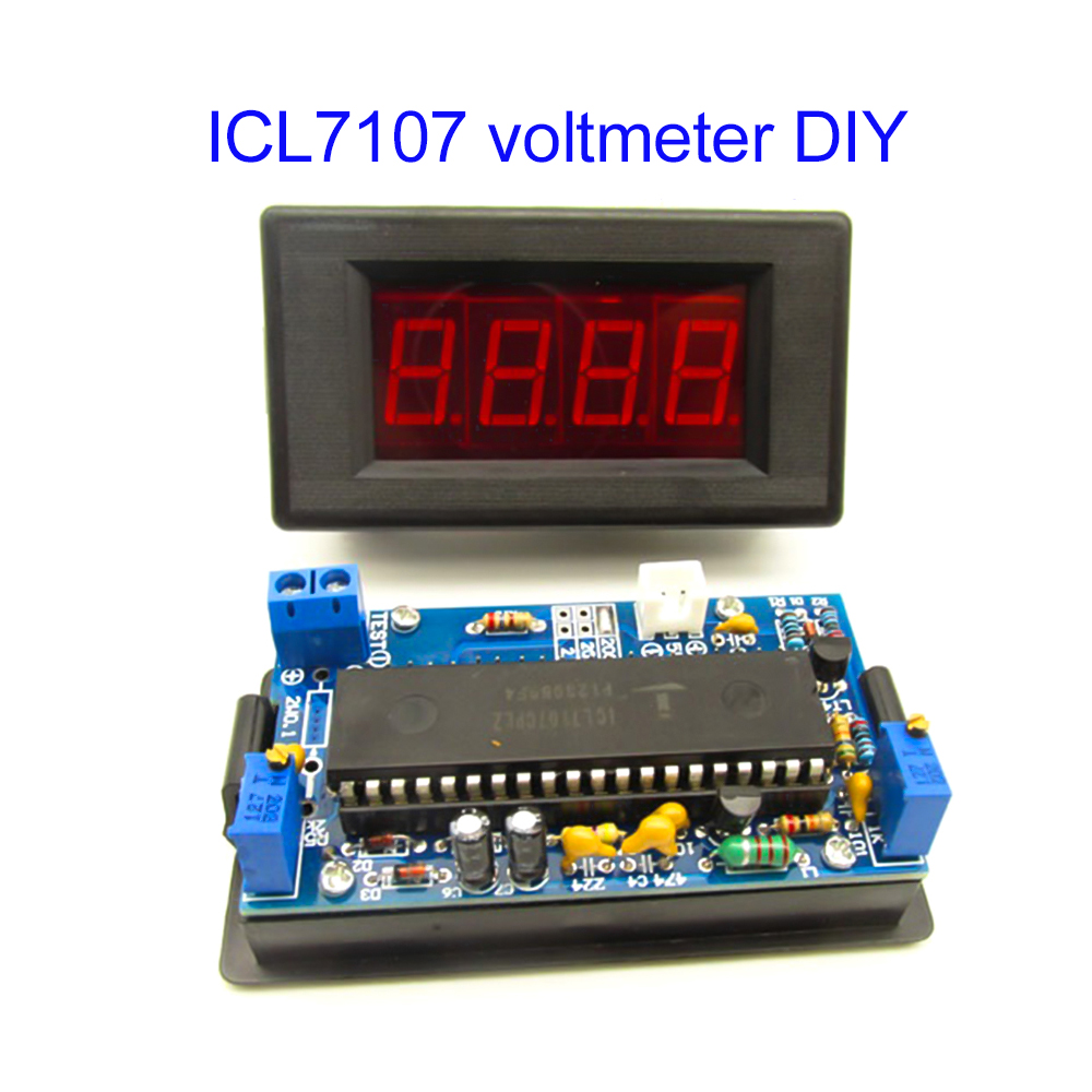 ICL7107 Voltmeter DIY Kit Part - Diy Analog Electronics recension och pris