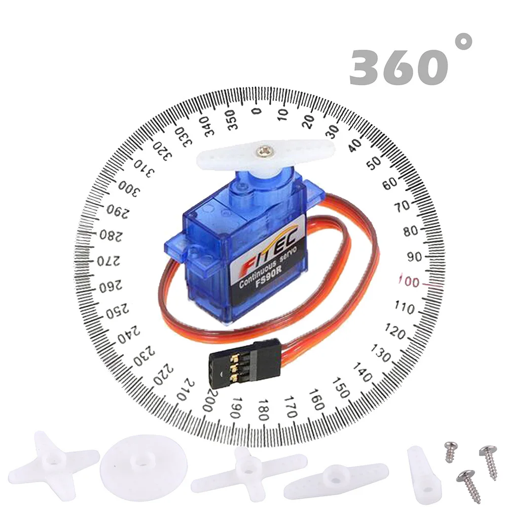 Feetech Mini FS90R Micro Servo - Diy Electric Car recension och pris