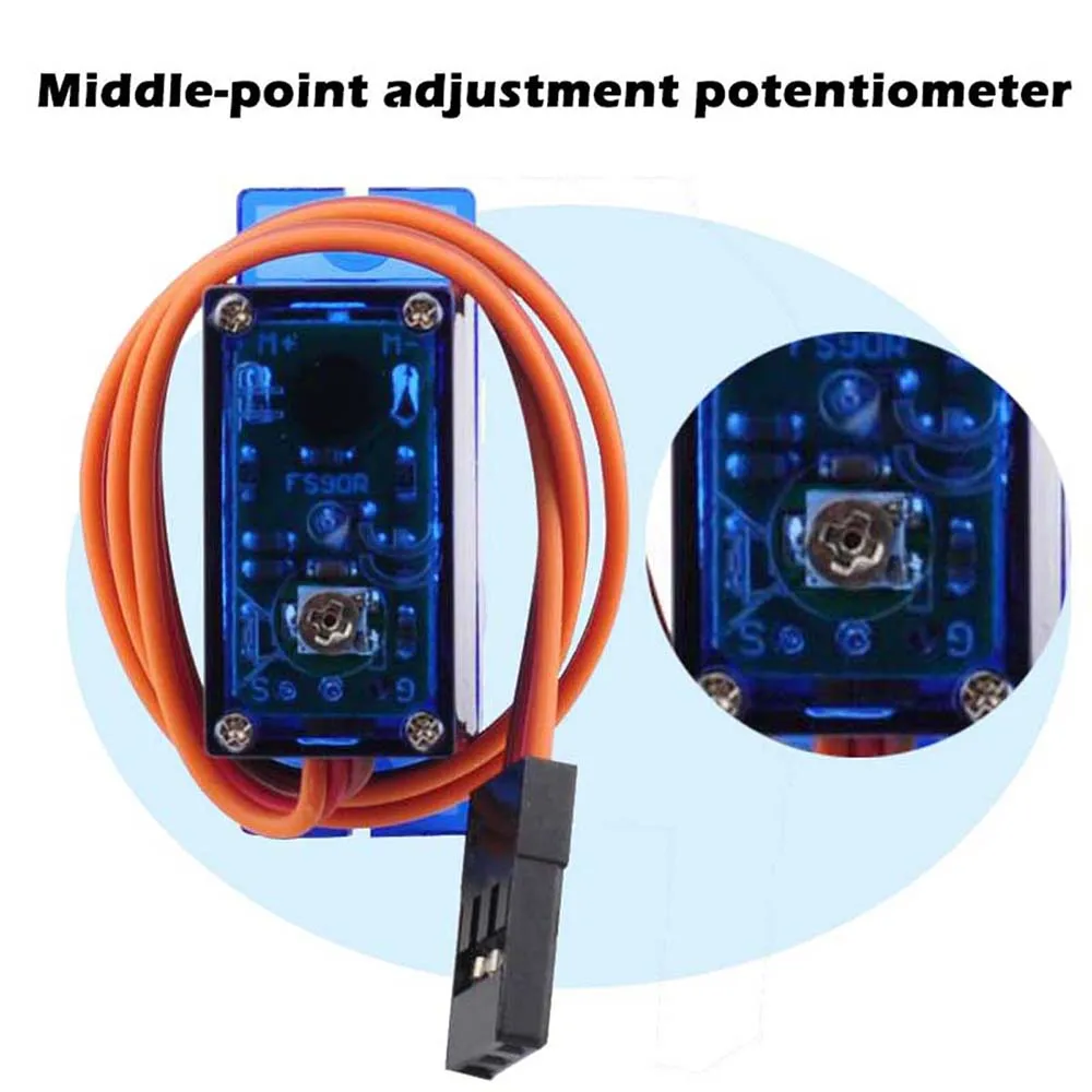 Feetech Mini FS90R Micro Servo - Diy Electric Car recension och pris