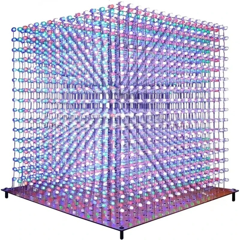 3 D16mini Light Cube Kit 16x16 - Diy In Electronics recension och pris