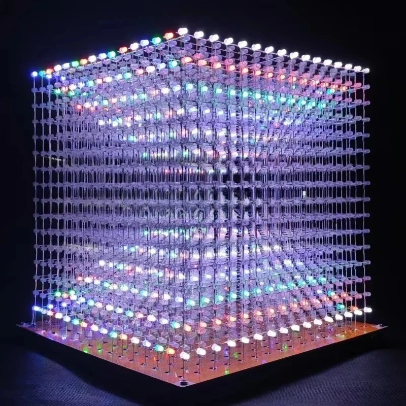 3 D16mini Light Cube Kit 16x16 - Diy In Electronics recension och pris