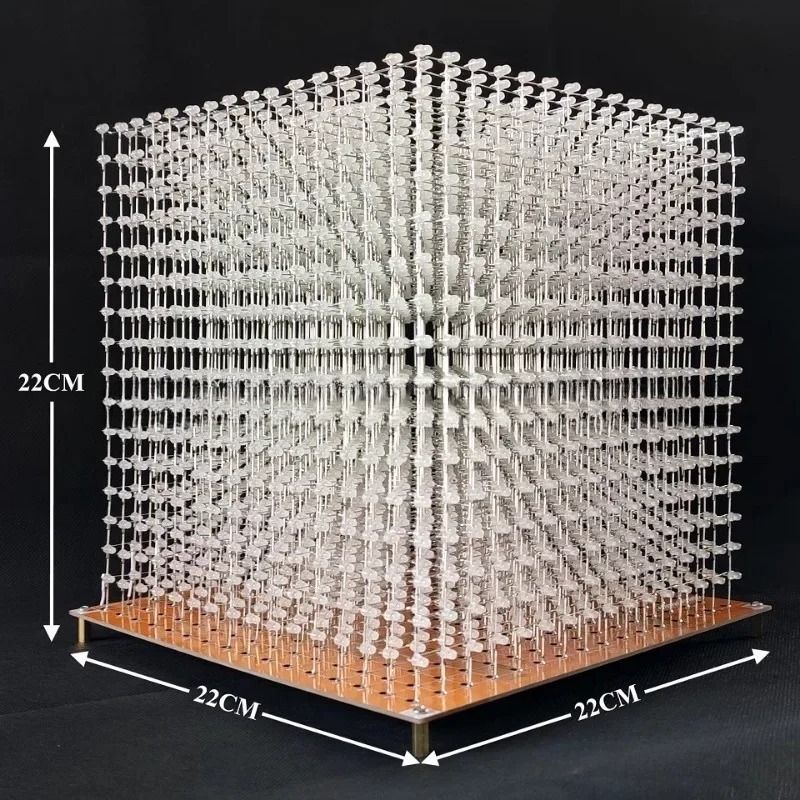 3 D16mini Light Cube Kit 16x16 - Diy In Electronics recension och pris
