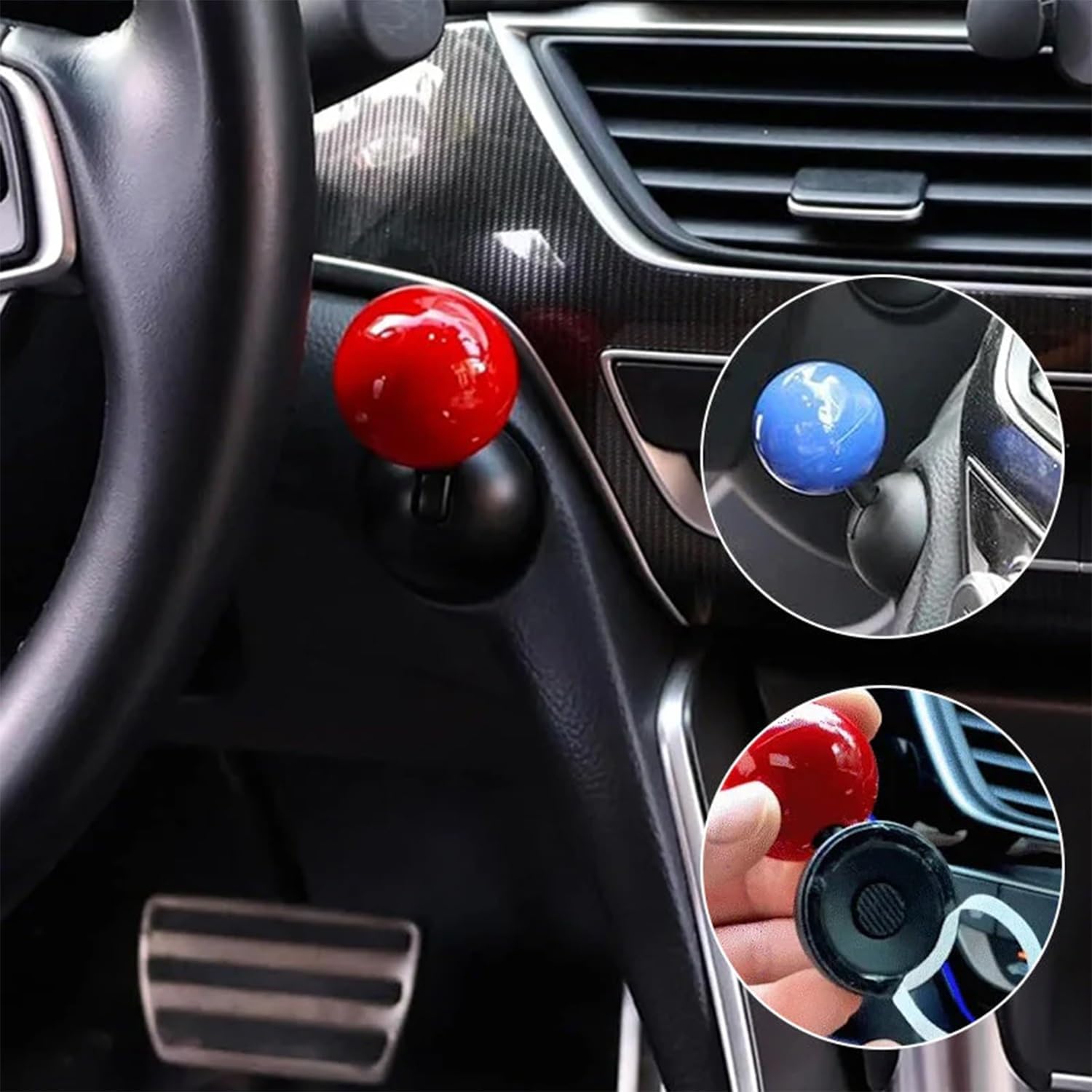 Car One-Touch Start Button Cov - Push Button Tactile recension och pris