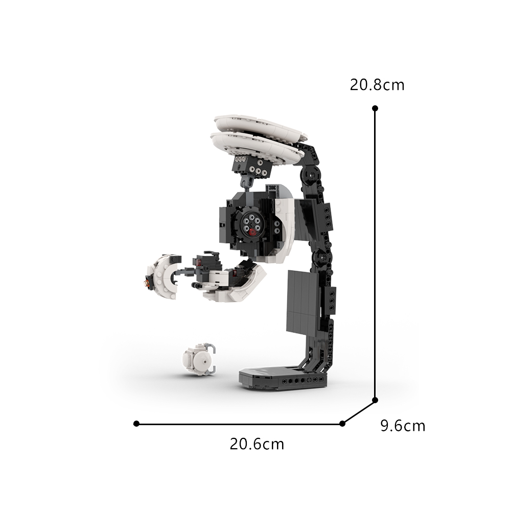 MOC GLaDOS AI Robot Building S - Diy Lego Electronics recension och pris