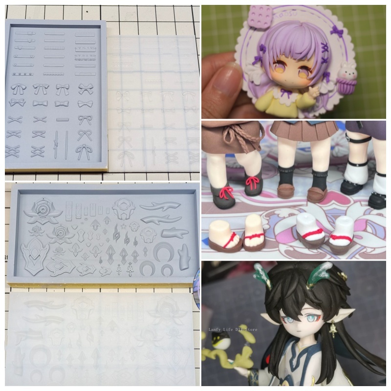 Clay Doll Q Version Shoelaces/ - Diy Q recension och pris