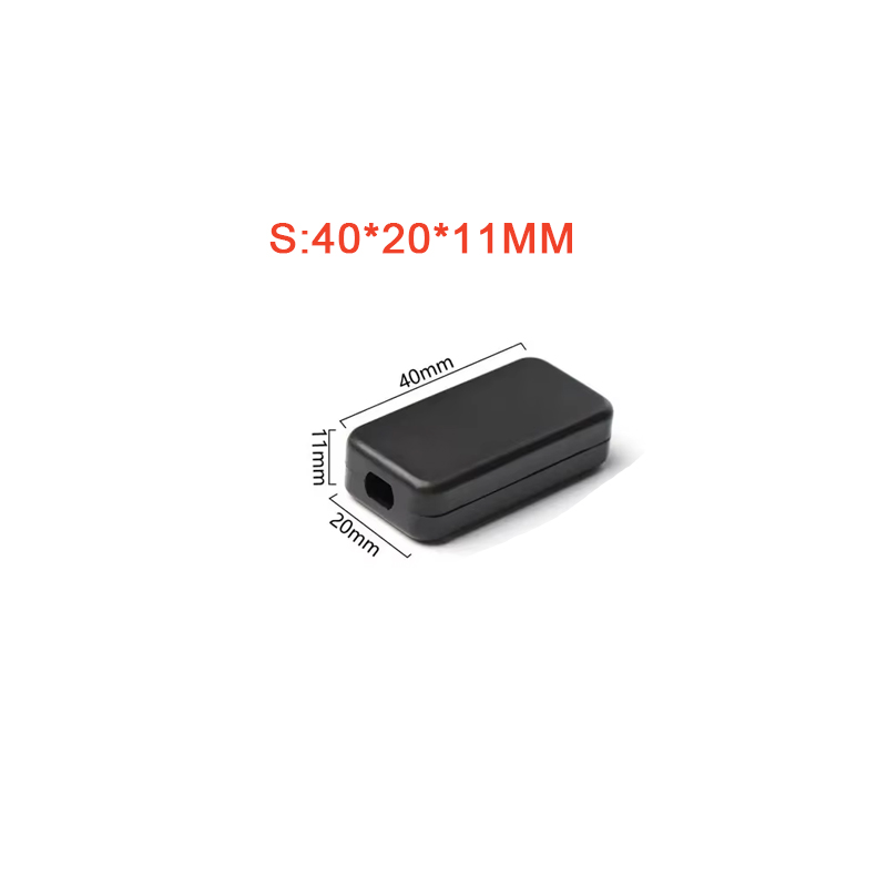 2PCS Plastic Waterproof Black  - Diy Box Electronics Mall recension och pris