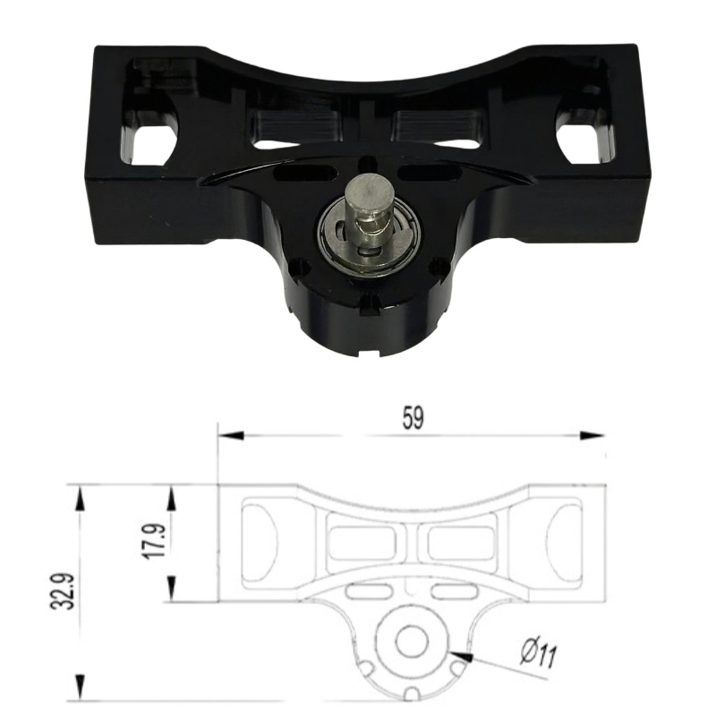 RC Car Truck Metal Cross Membe - Diy Electric Car recension och pris