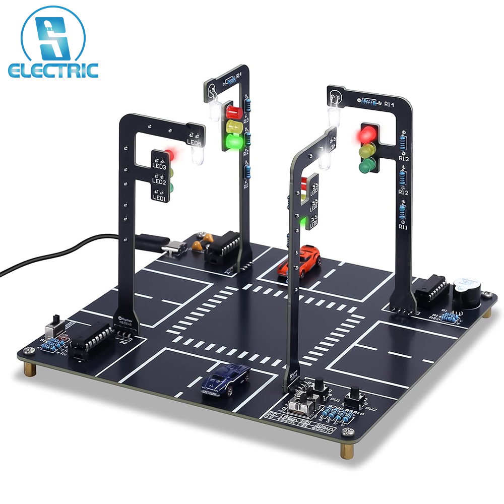 LED Traffic Light Simulator So - Diy Electronics Projects For Adults recension och pris