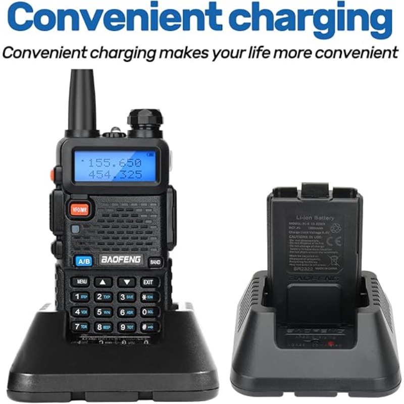 Baofeng UV-5R BF-F8HP Charger  - Diy Electronics Radio recension och pris