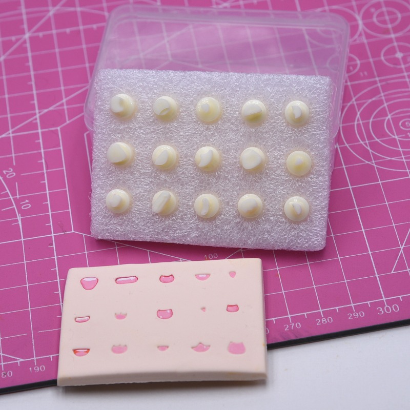 15Pcs/Sets Q-version Clay Mout - Diy Q recension och pris
