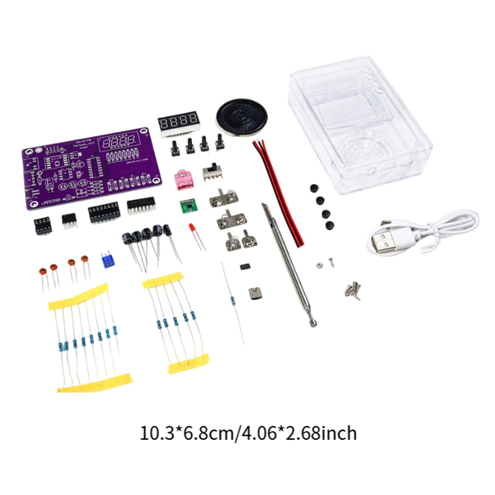 FM Radio Kit Electronic Solder - Diy Electronics Projects For Adults recension och pris
