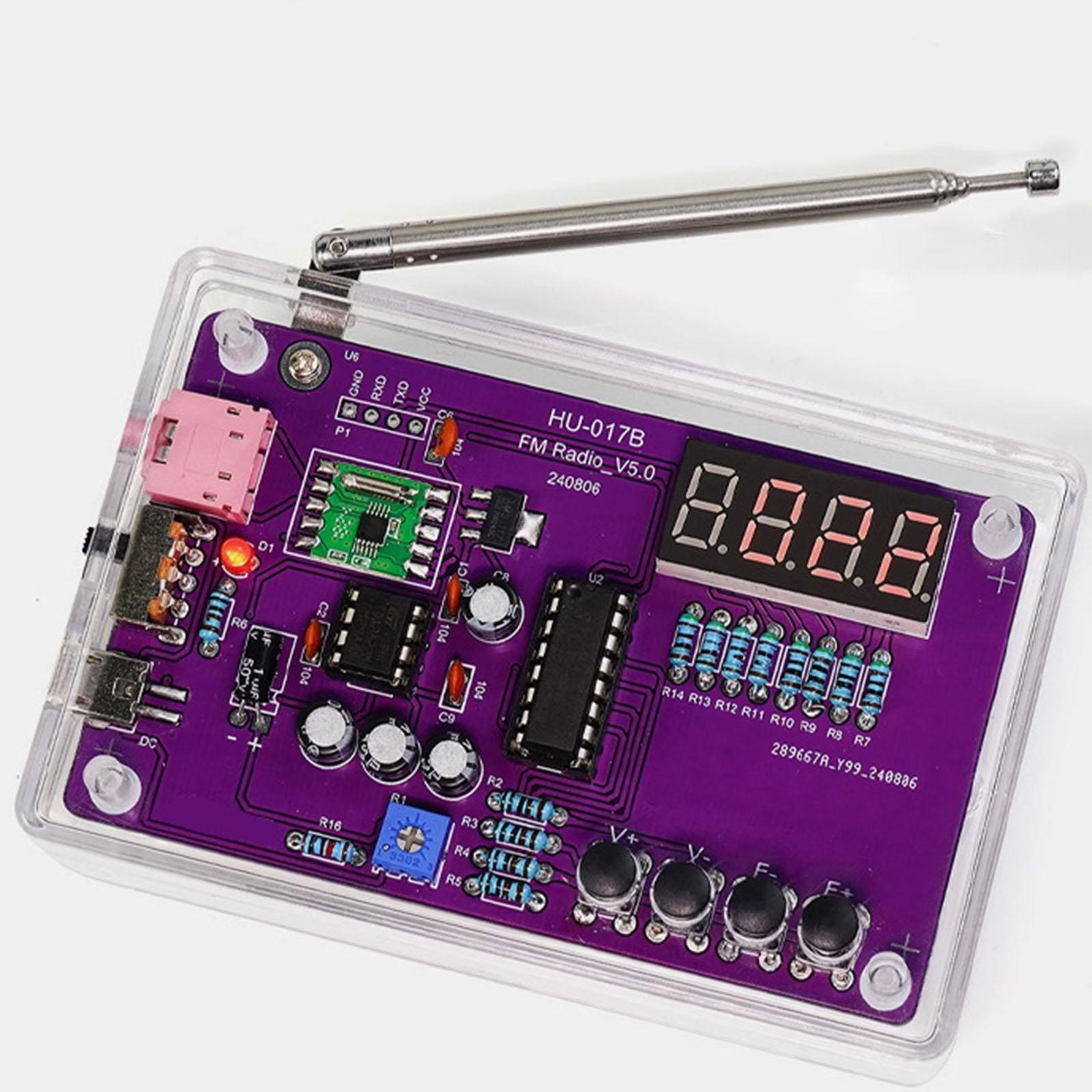 FM Radio Kit Electronic Solder - Diy Electronics Projects For Adults recension och pris