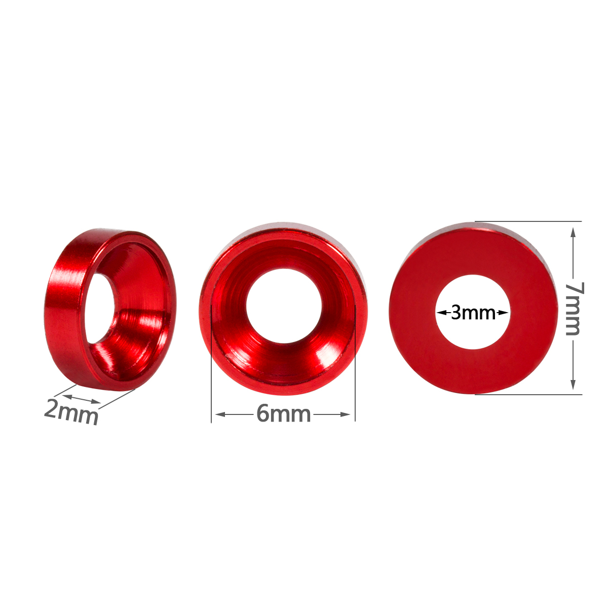 Aluminum Alloy M3 Anodized Cou - Diy Electric Car recension och pris