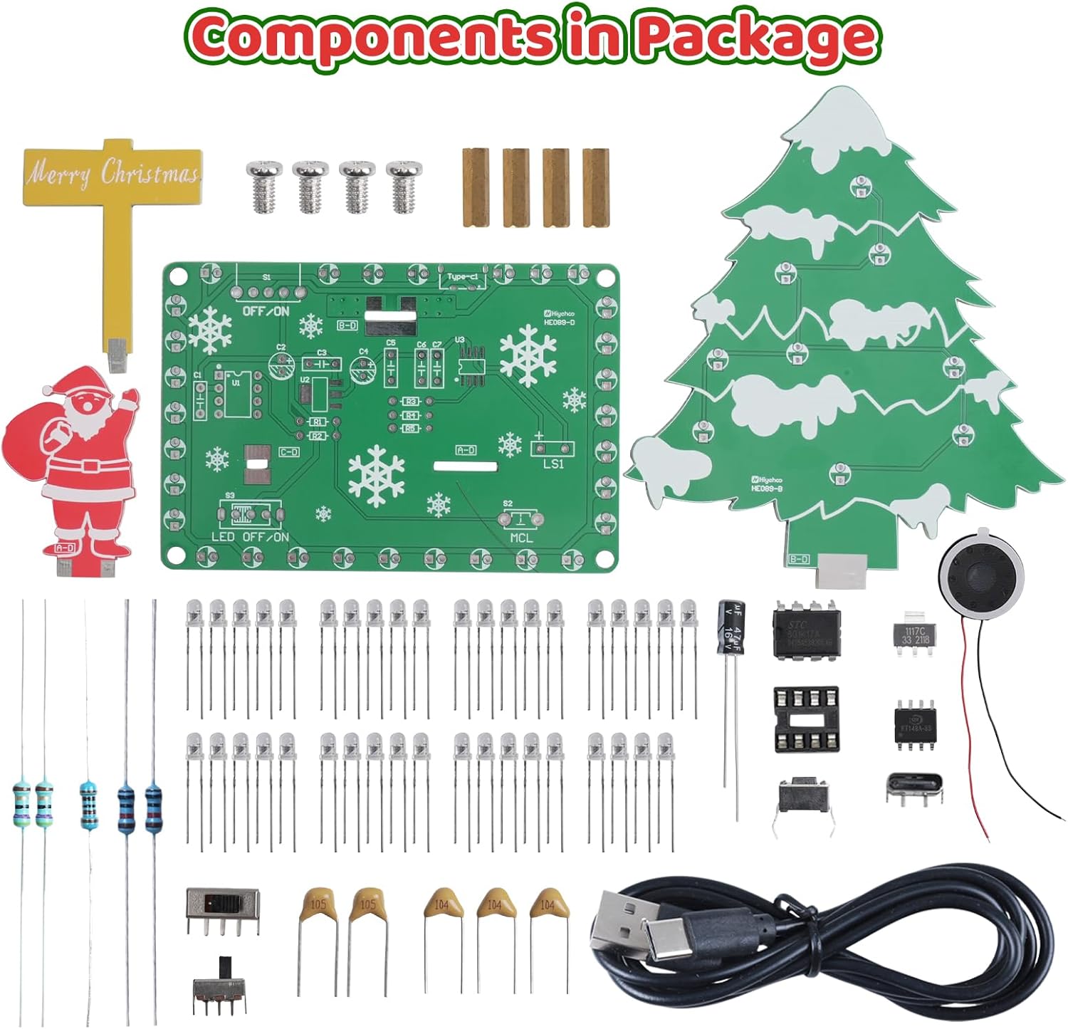 Musical Christmas Tree Solderi - Diy Electronics Projects For Adults recension och pris