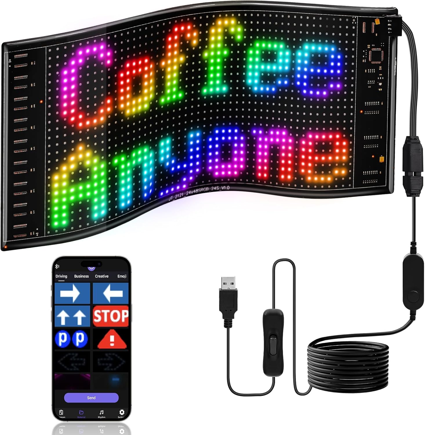 LED DIY Matrix Pixel Panel Led - Diy Electric Car recension och pris