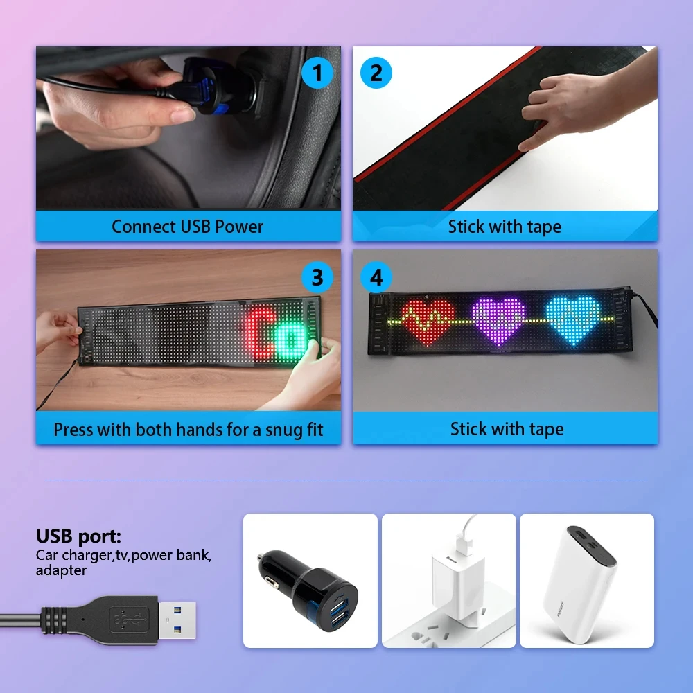 LED DIY Matrix Pixel Panel Led - Diy Electric Car recension och pris