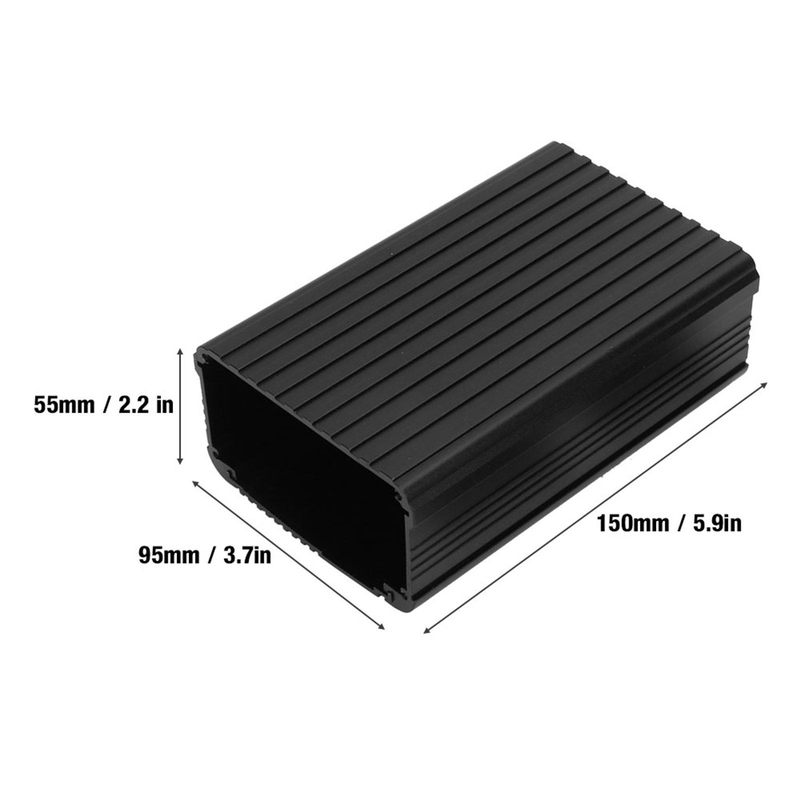 Aluminum Casing Cooling Box Ci - Diy Box Electronics Mall recension och pris