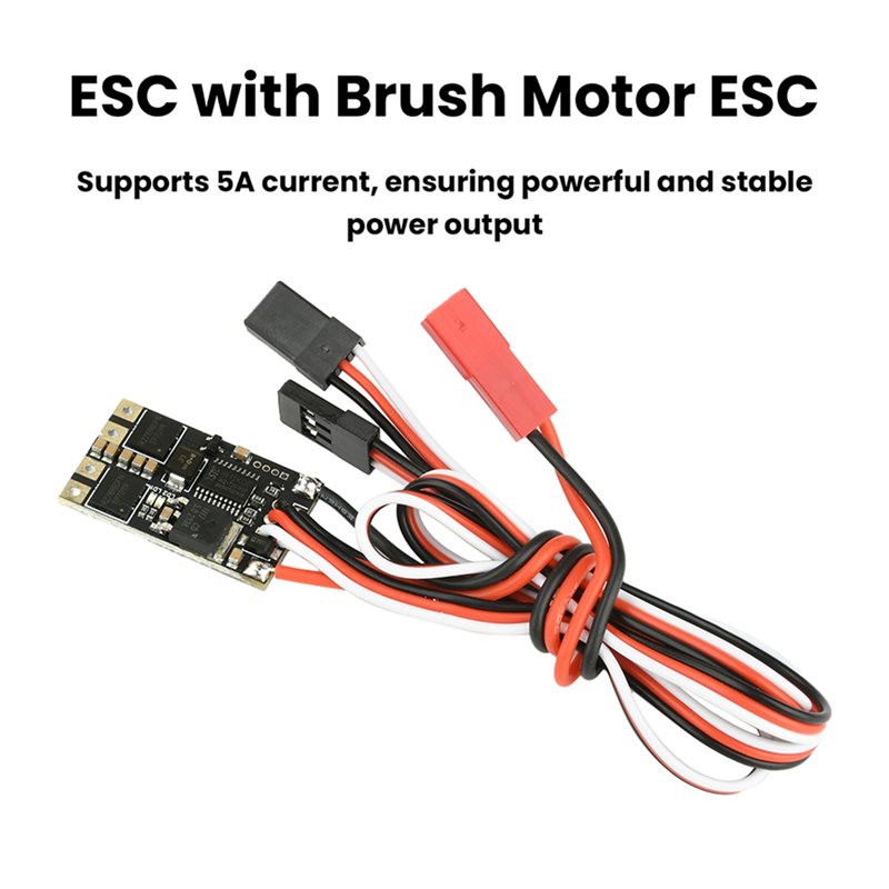 -[No.68 ] Brushed ESC Micro 5A - Diy Electric Car recension och pris
