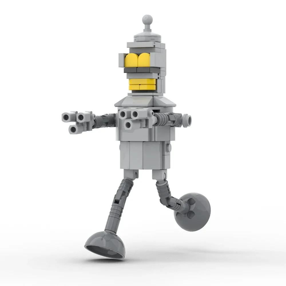 MOC Mech Robot Futuramaeds Ben - Diy Lego Electronics recension och pris