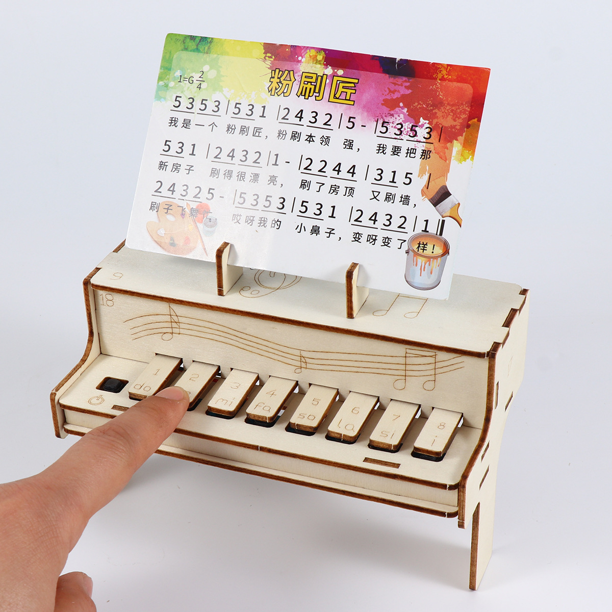 DIY Wooden Electronic Piano Mo - Diy Electronics Projects For Adults recension och pris