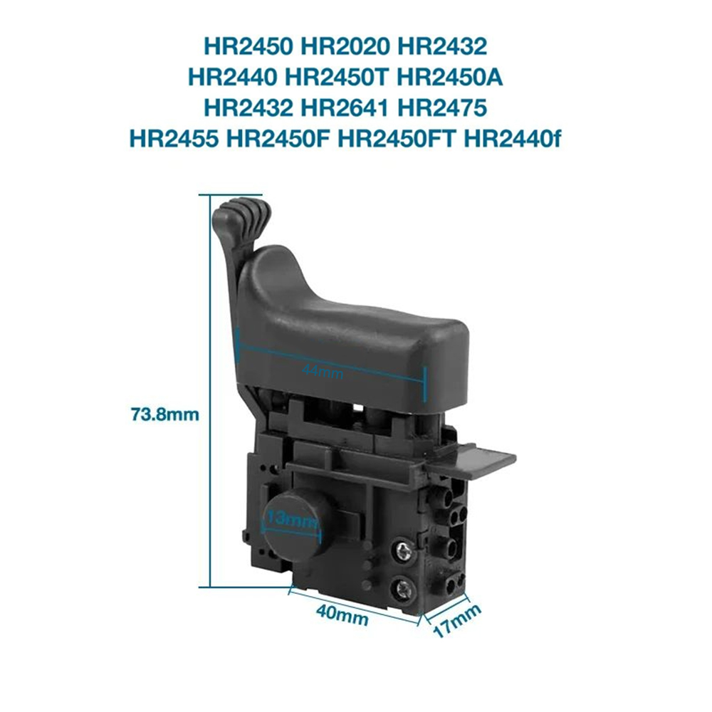 Switch replace for MAKITA HR24 - Makita Drill Hp1640 recension och pris