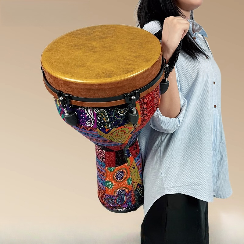 12 Inch Djembe Drum Adjustable - Diy Electronics Toys recension och pris