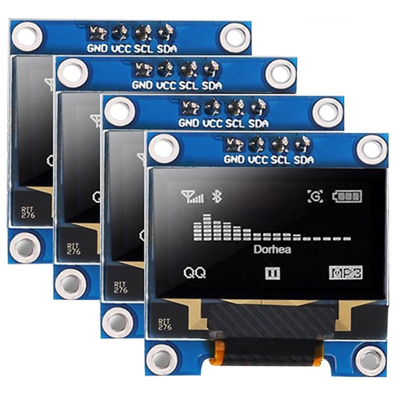 A37T-4Pcs 0.96 Inch OLED Displ - Oled Display Module recension och pris