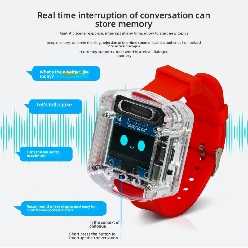 AI Voice Control Watch Recharg - Diy Electronics Projects For Adults recension och pris