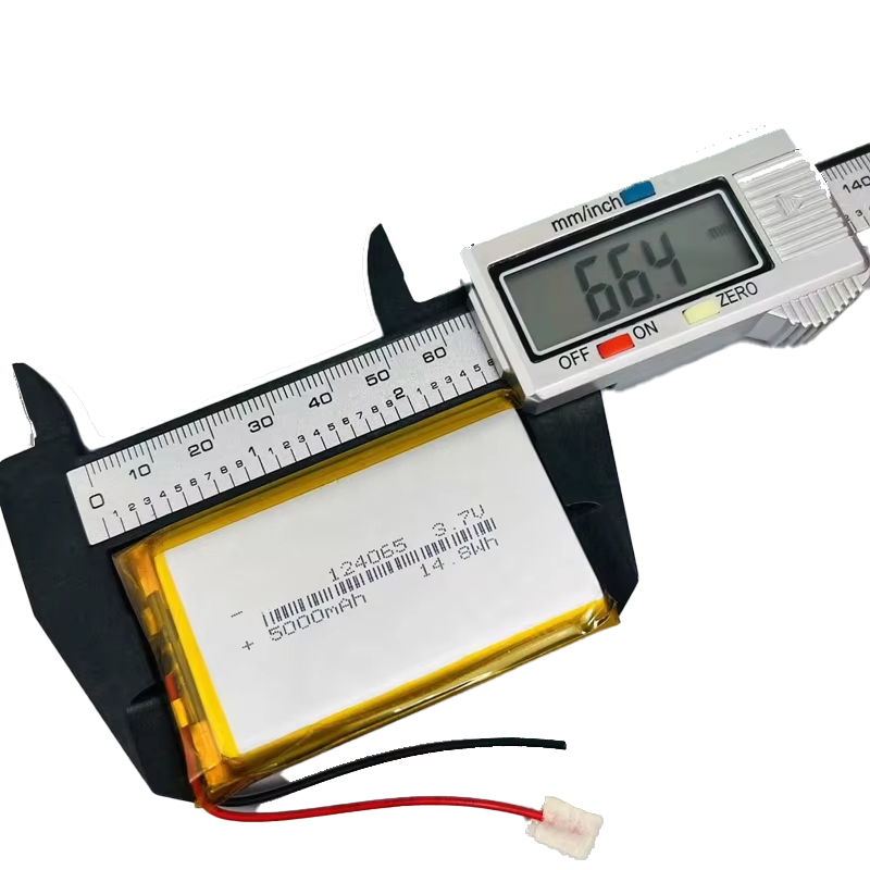 124065 3.7V 5000mAh Rechargeab - Diy Wearable Electronics recension och pris