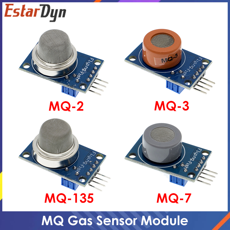 MQ-2 MQ-3 MQ-7 MQ-135 Detectio - Diy Analog Electronics recension och pris