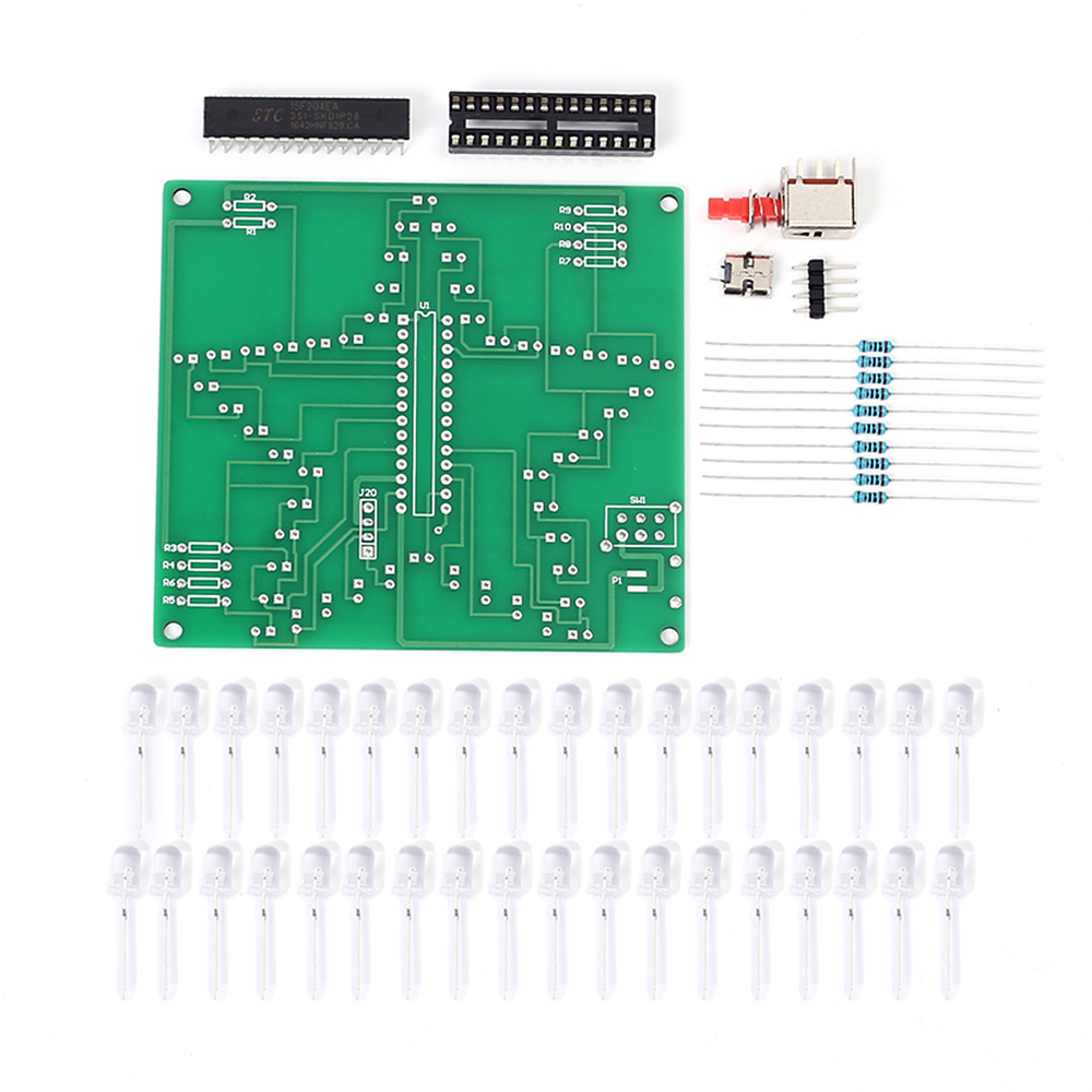 DIY Electronic Kit 3D Five-Poi - Diy Electronics Projects For Adults recension och pris