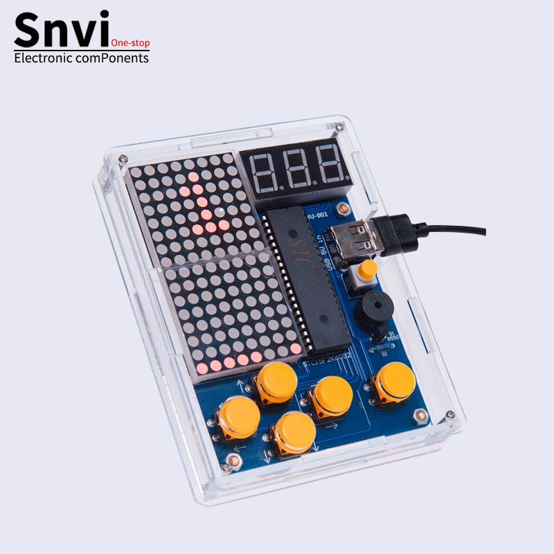 Snvi DIY Pixel Game Console Ki - Diy Box Electronics Mall recension och pris