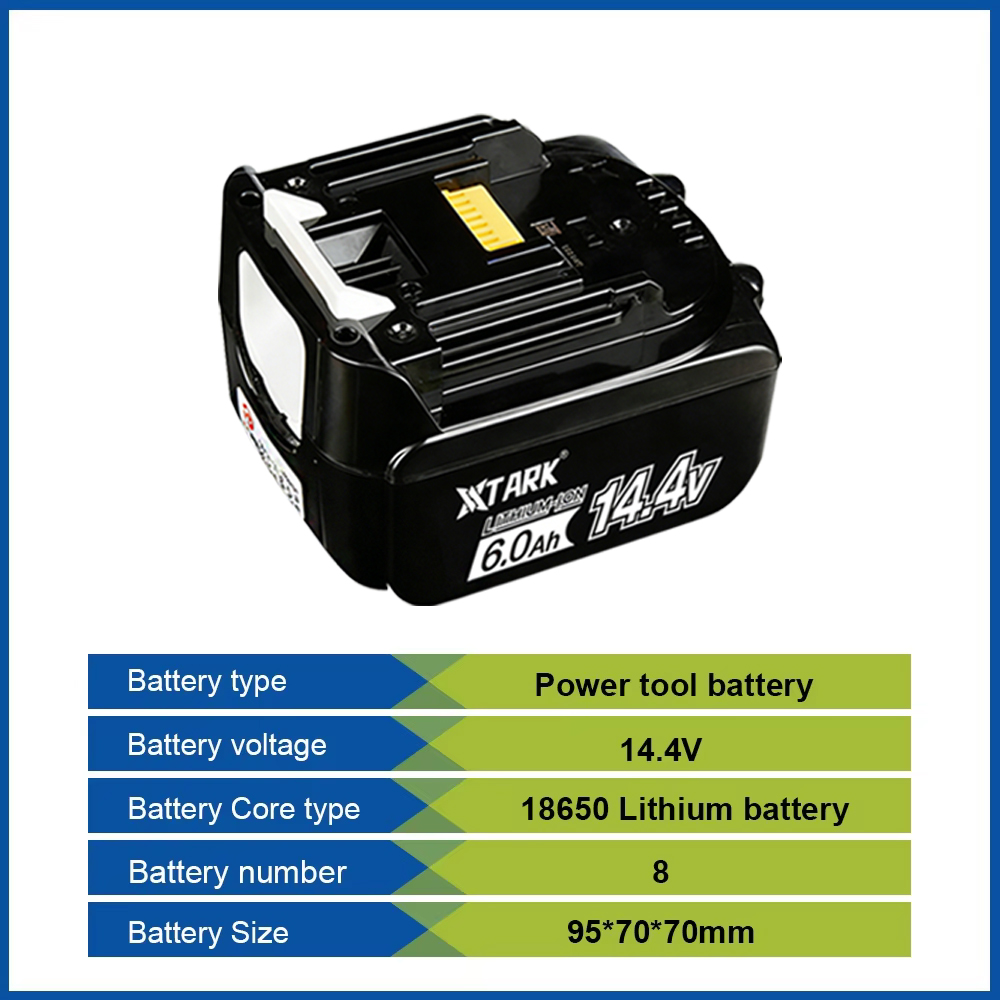 14.4V 6000mAh Li-ion Battery R - Makita Drill Hp1640 recension och pris